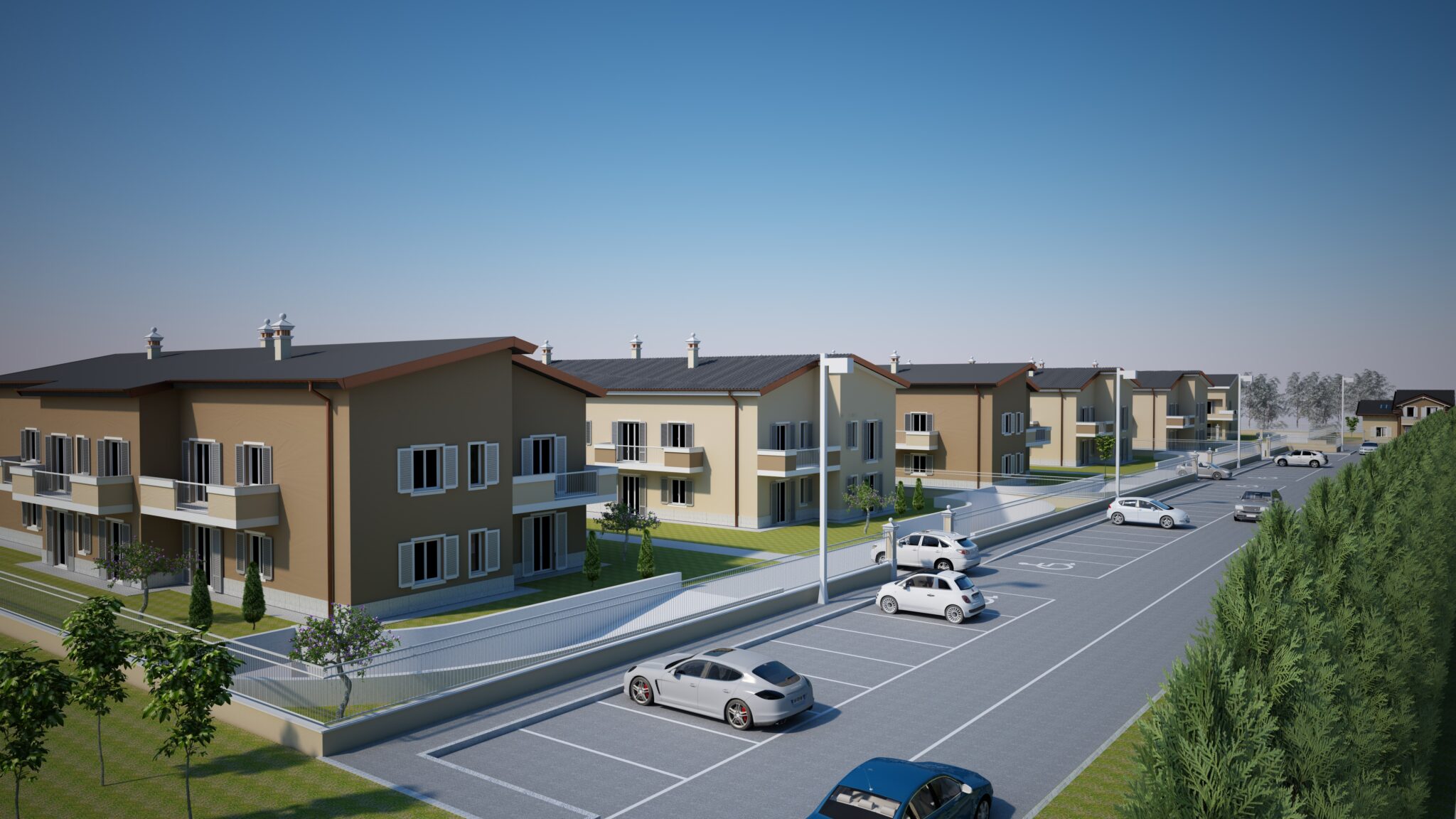 vista 1 - lottizzazione cambiago